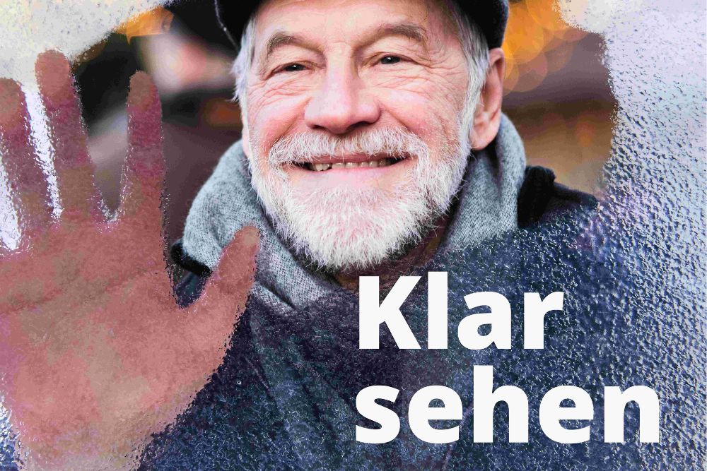 Key Visual "Klar sehen" der Woche des Sehens 2024