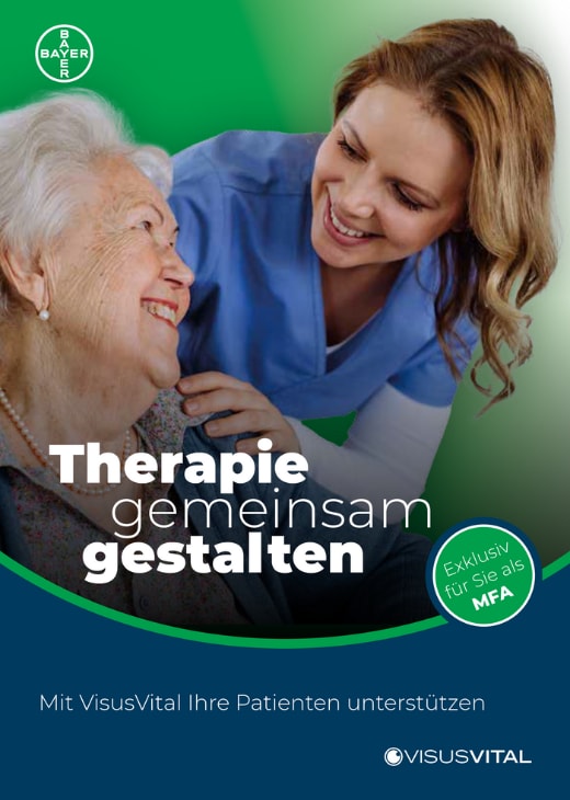 Cover MFA Broschüre VisusVital & Adhärenz