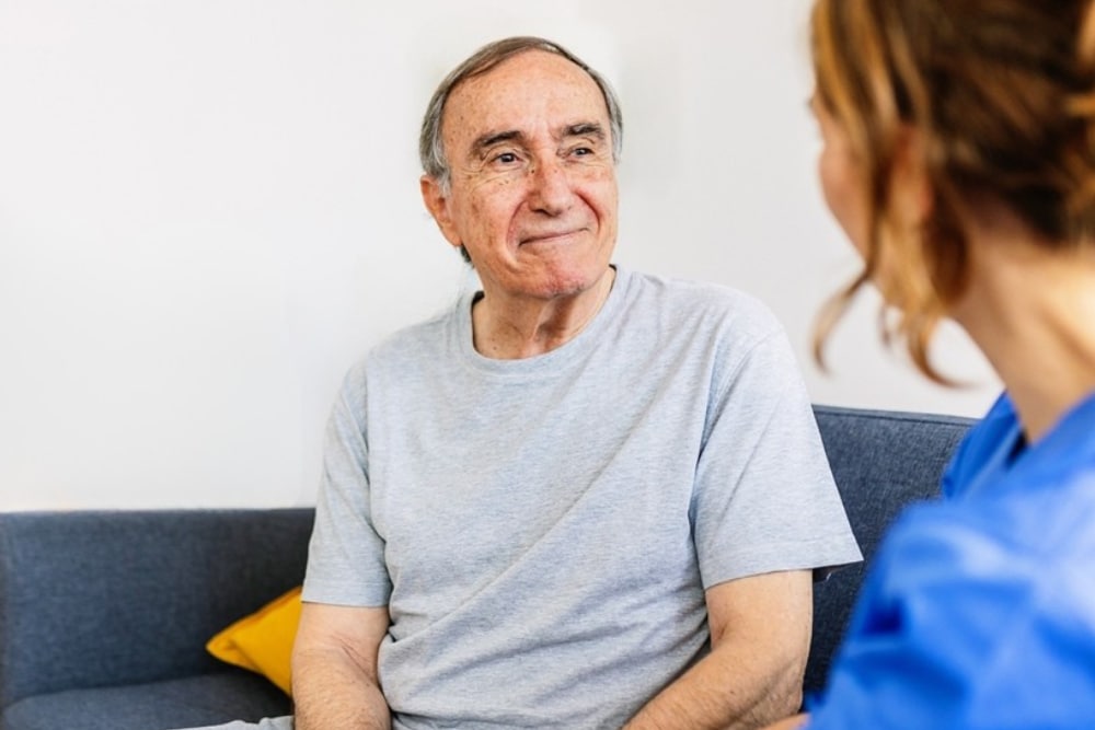 MFA und Patient im Gespräch