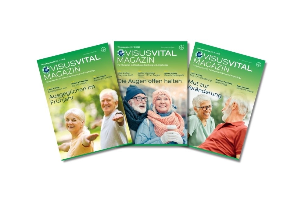 Drei VisusVital Magazine 1000x667px