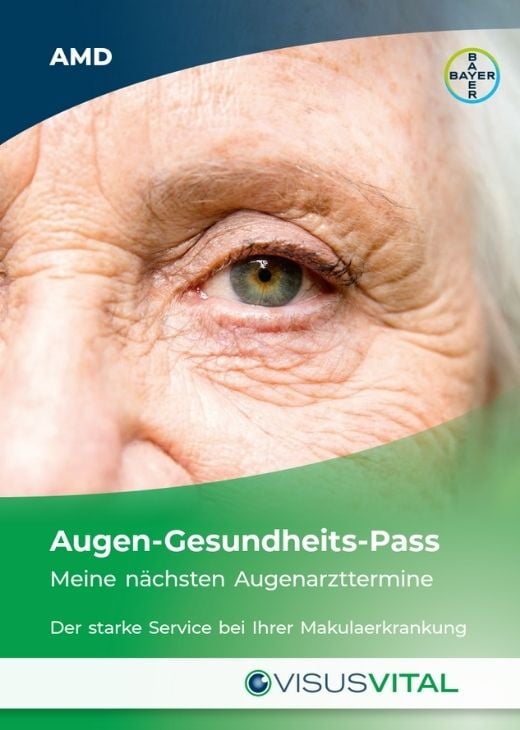 Cover VisusVital Augen-Gesundheitspass AMD 520x730px