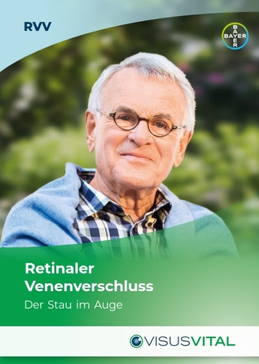 Cover VisusVital Kurzinfo retinaler Venenverschluss (RVV) 520x730px