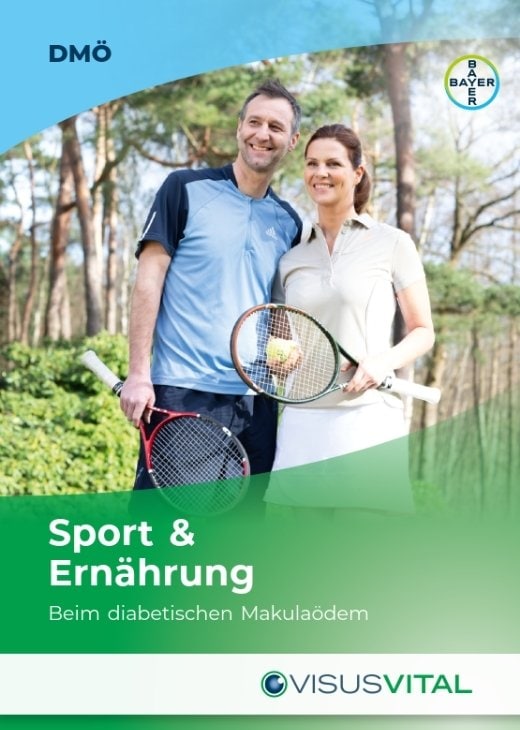 Broschüre zu Sport und Ernährung beim Diabetischen Makulaödem (DMÖ)