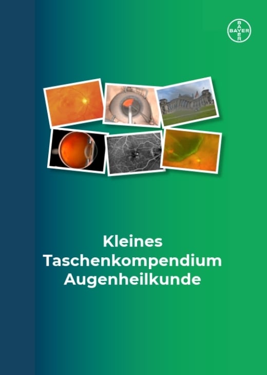 Cover des Taschenkompendiums der Augenheilkunde 520x730px