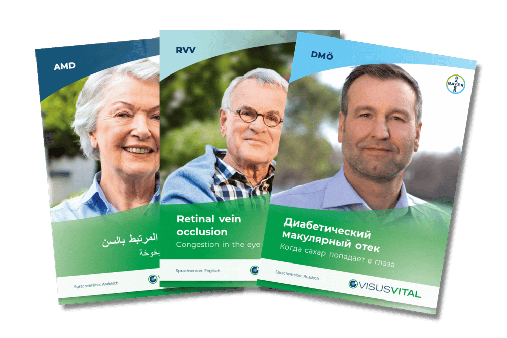 VisusVital Mehrsprachige Patientenbroschüren 1000x667px