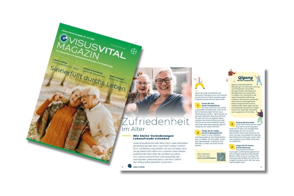 Bilder neuen Herbst/Winter-Ausgabe des VisusVital Magazins 2026